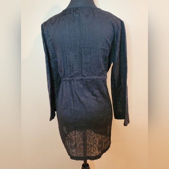 GEORGE Swimsuit Cover-up, Black, Size Small - Picture 6 of 10